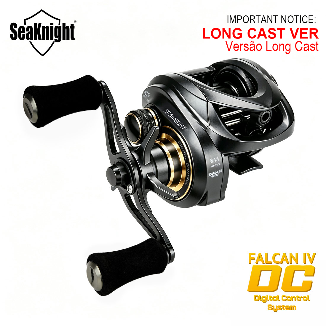 SeaKnight Brand FALCAN IV DC 8 - Ice Fishing Reel review and price