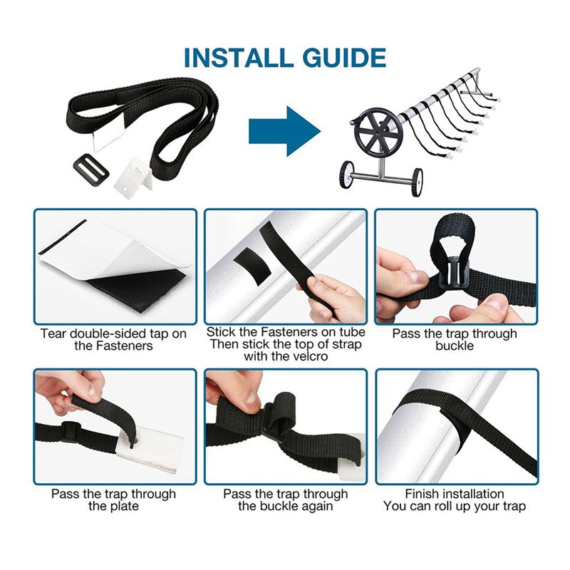 ABPF 24Pcs Swimming Pool Cover - Reel Cover review and price
