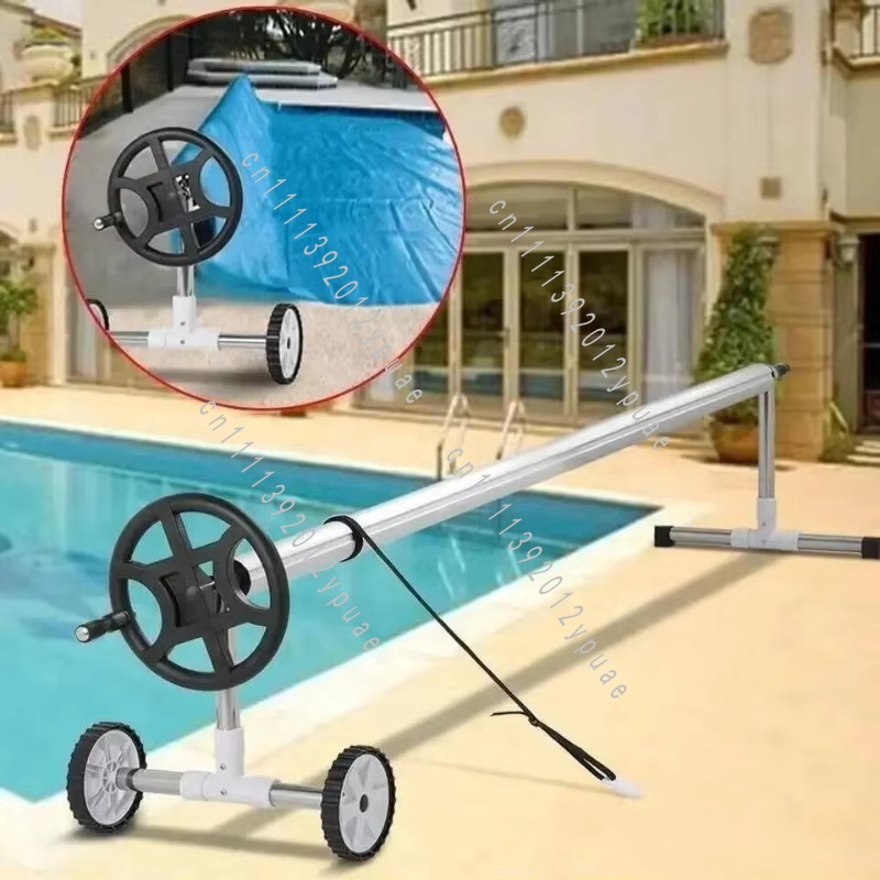 Black Movable Aluminum Pool Co - Reel Cover review and price