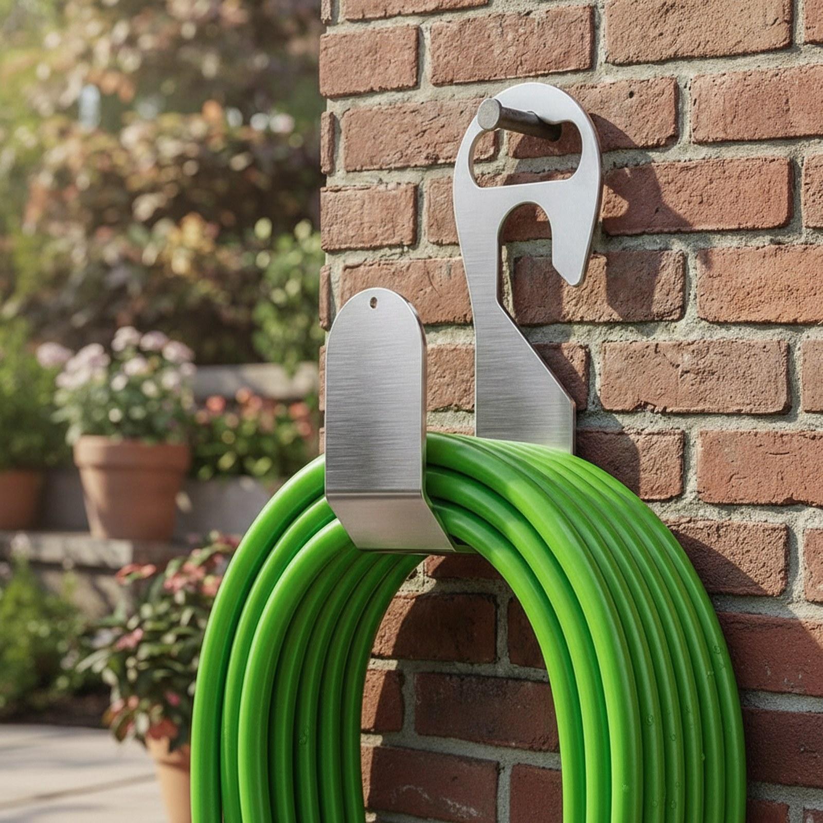 Heavy Duty Garden Hose Holder  - Electric Reel review and price