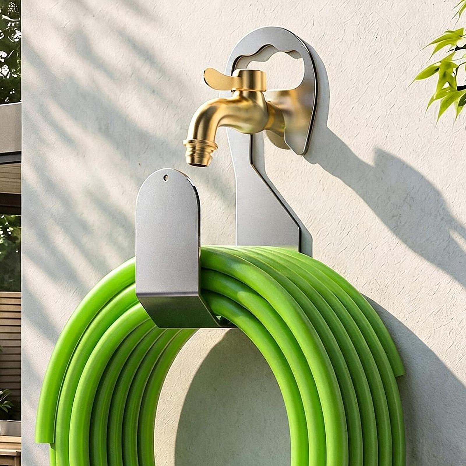Heavy Duty Garden Hose Holder  - Electric Reel review and price