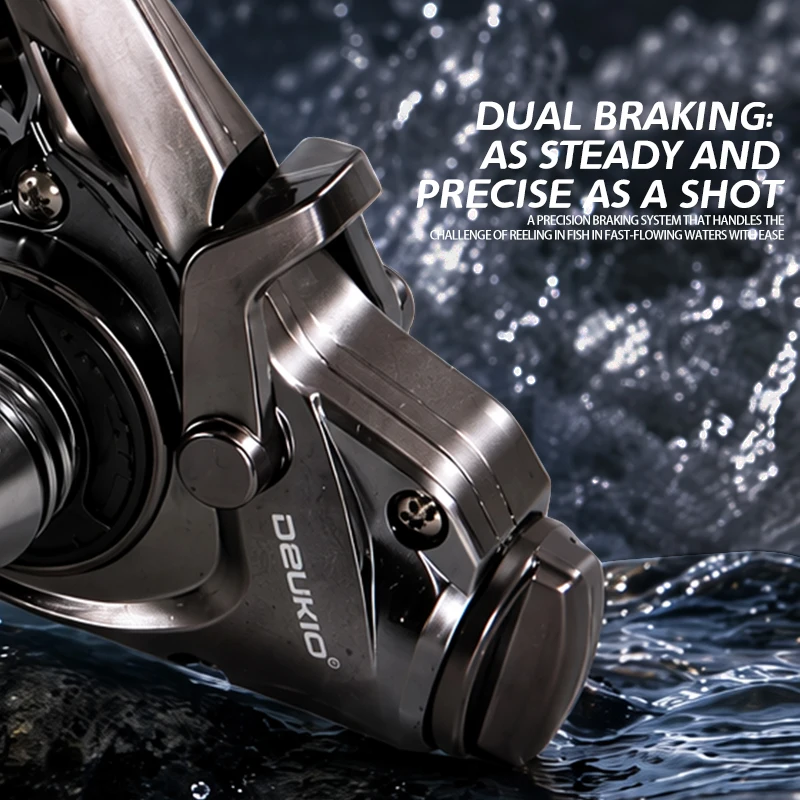 DEUKIO Compact Spinning Reel D - Ice Fishing Reel review and price